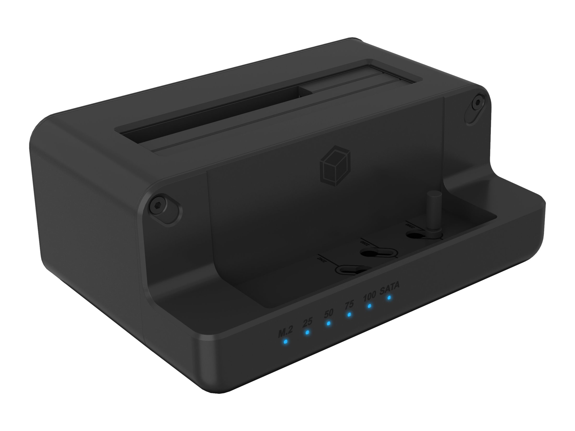 ICY BOX IB-2914MSCL-C31 Docking und Klonstation fuer M.2 NVMe SSD und 2,5 und 3,5 SATA SSD HDD