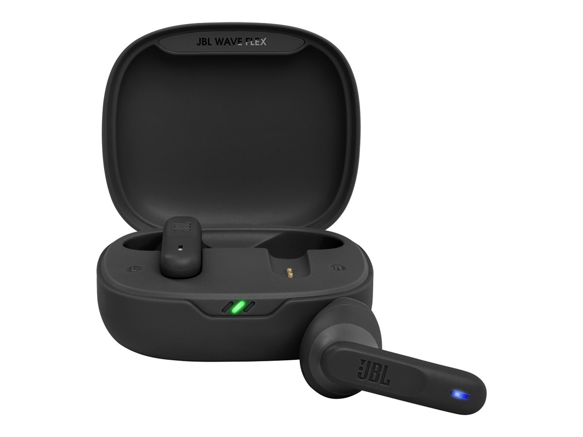JBL Wave Flex ? Kabellose In-Ear Ohrh?rer, schwarz