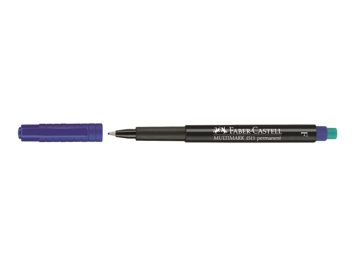 10 FABER-CASTELL MULTIMARK 1513 Folienstifte blau 0,6 mm permanent 10 FABER-CASTELL MULTIMARK 1513 Folienstifte blau 0,6 mm permanent