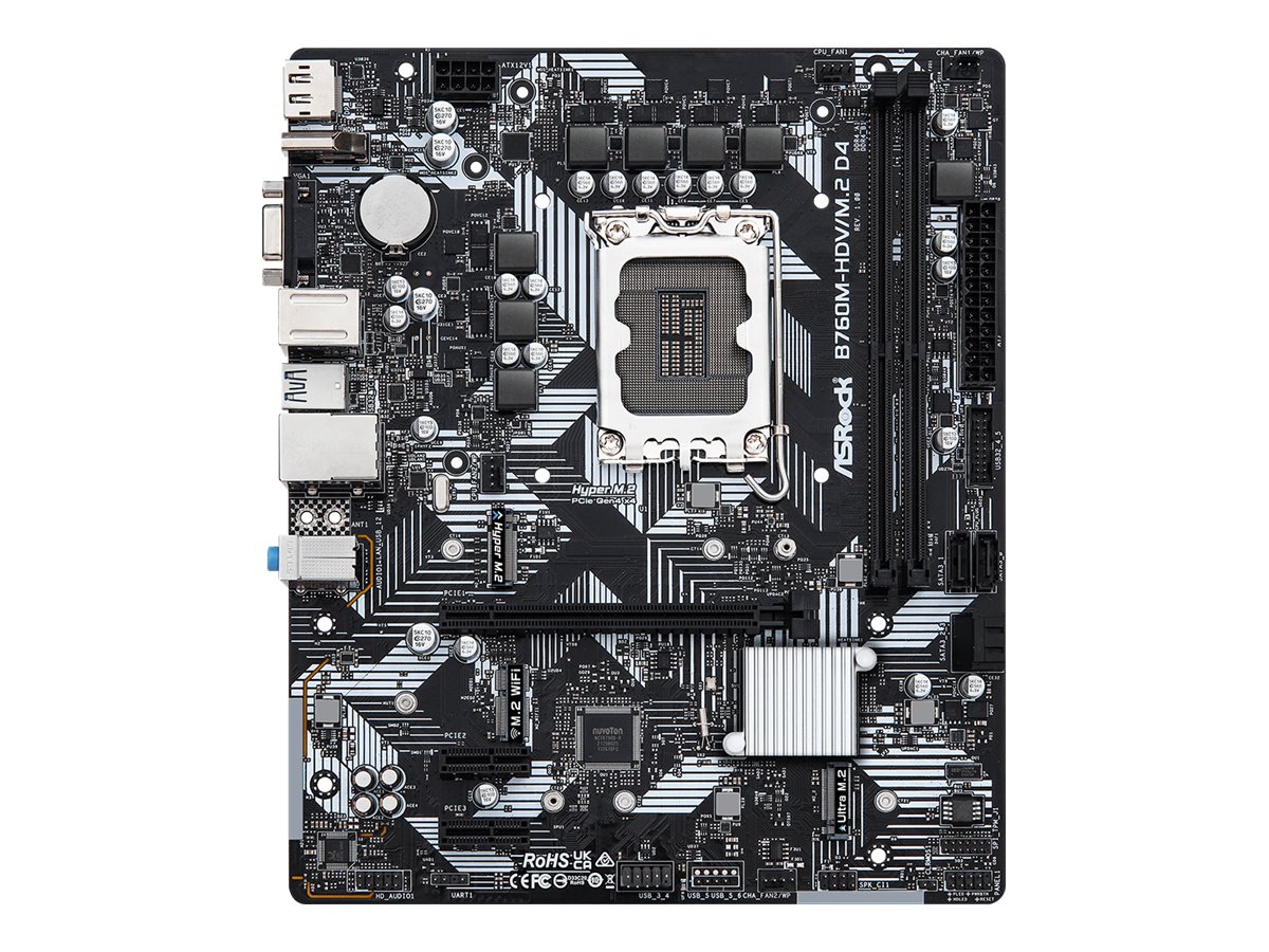 ASROCK B760MHDV M2 1700 D