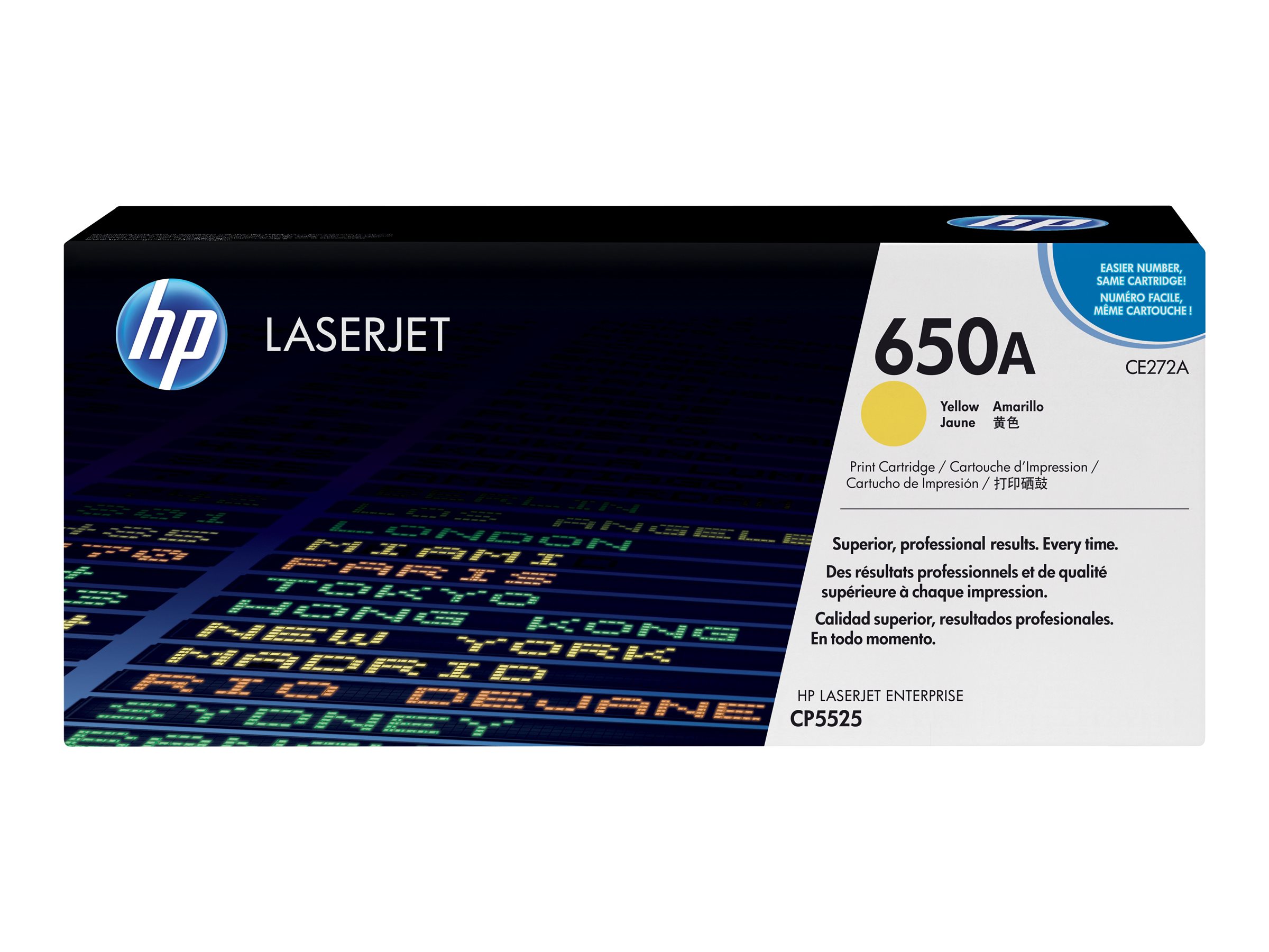 HP 650A (CE272A) gelb Tonerkartusche HP 650A (CE272A) gelb Tonerkartusche