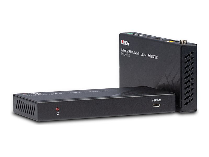 LINDY 150m Cat.6 HDMI 4K60 HDBaseT Extender LINDY 150m Cat.6 HDMI 4K60 HDBaseT Extender