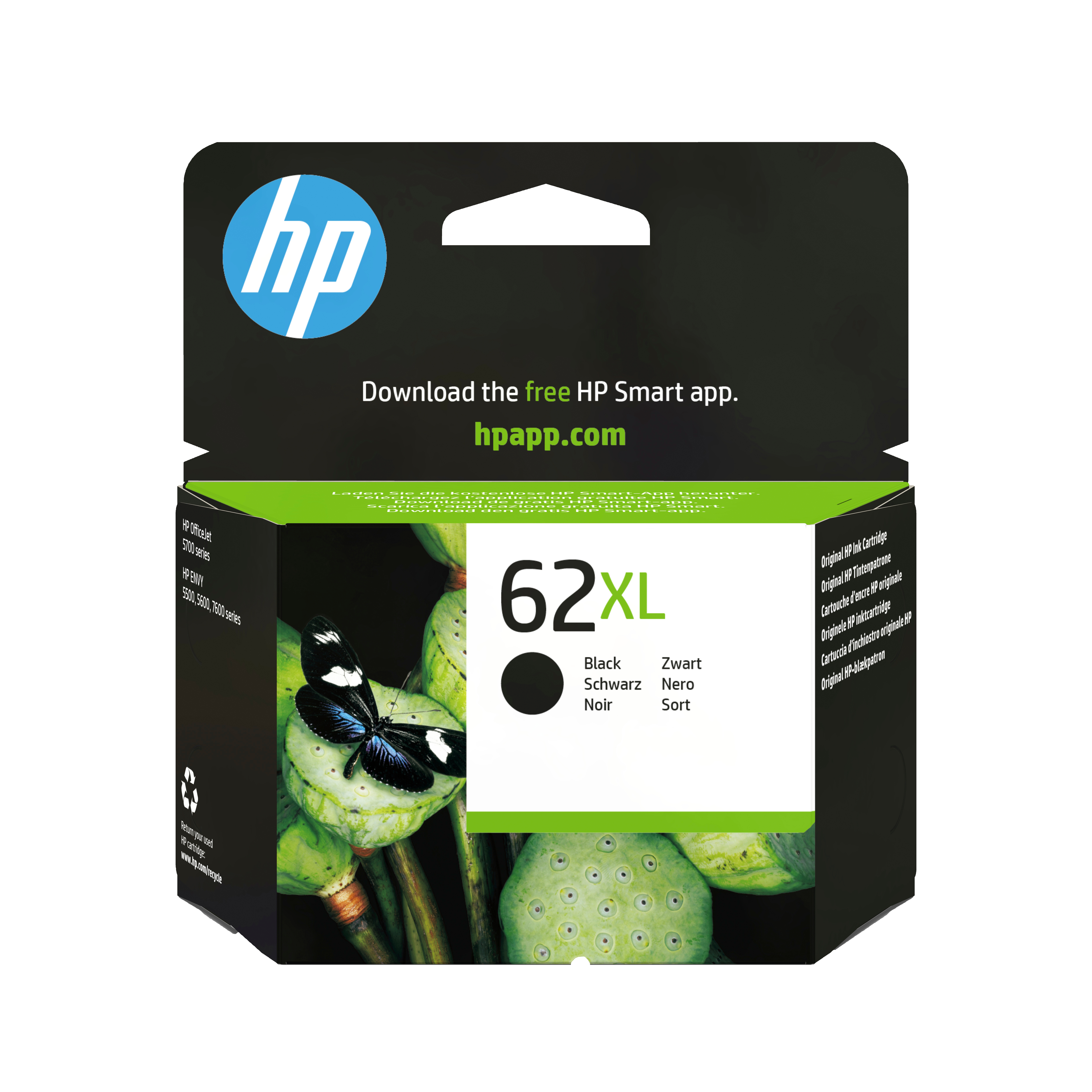 HP 62XLC2P05AE schwarz Druckerpatrone