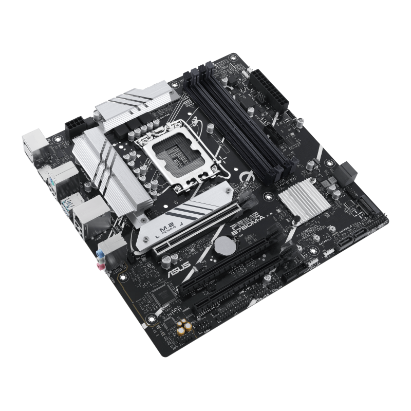 ASUS PRIME B760MACSM LGA1700 mATX MB 4xDDR5 4xSATA 2xM2