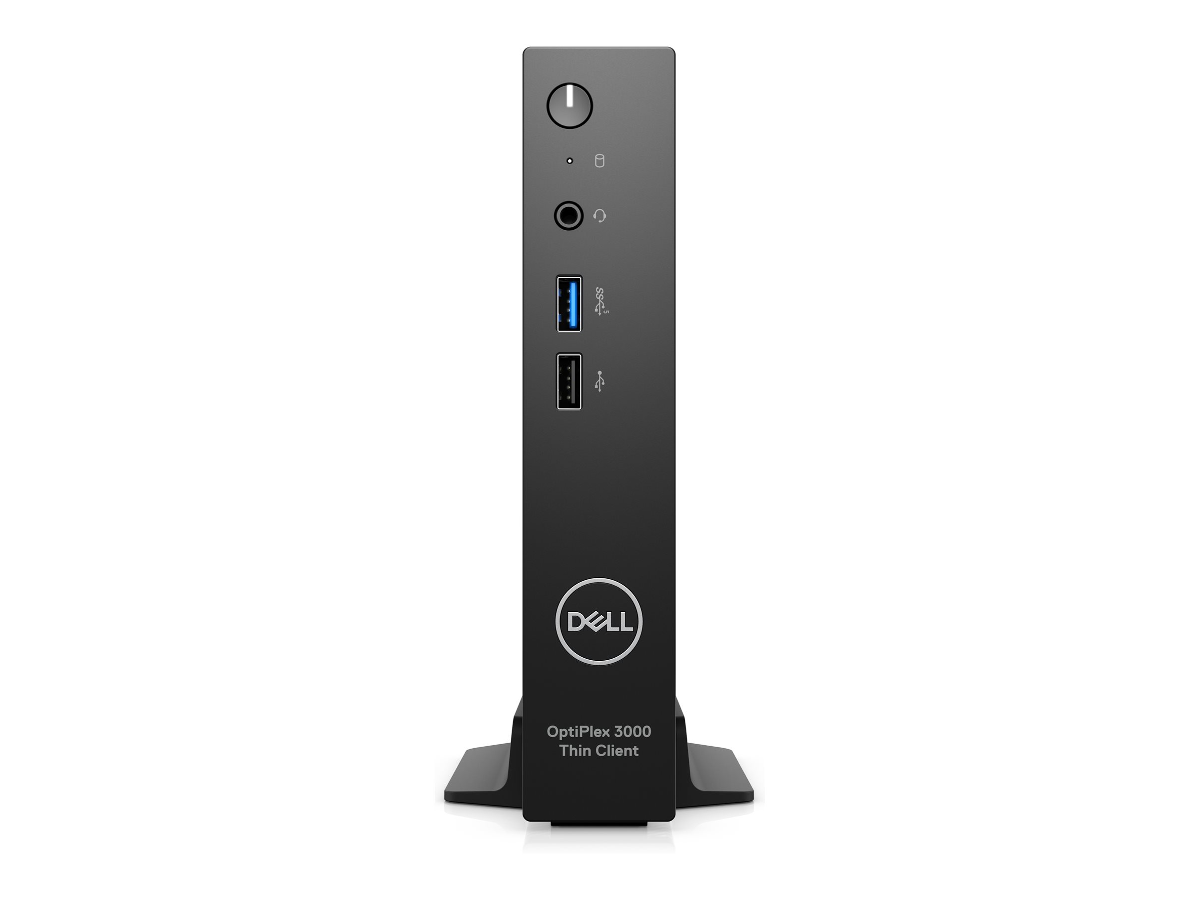 DELL OptiPlex 3000 Thin Client Celeron N5105 8GB 64GB eMMC Integrated 65W Verti Stand WLAN Mouse TPM ThinOS 3Y ProSpt
