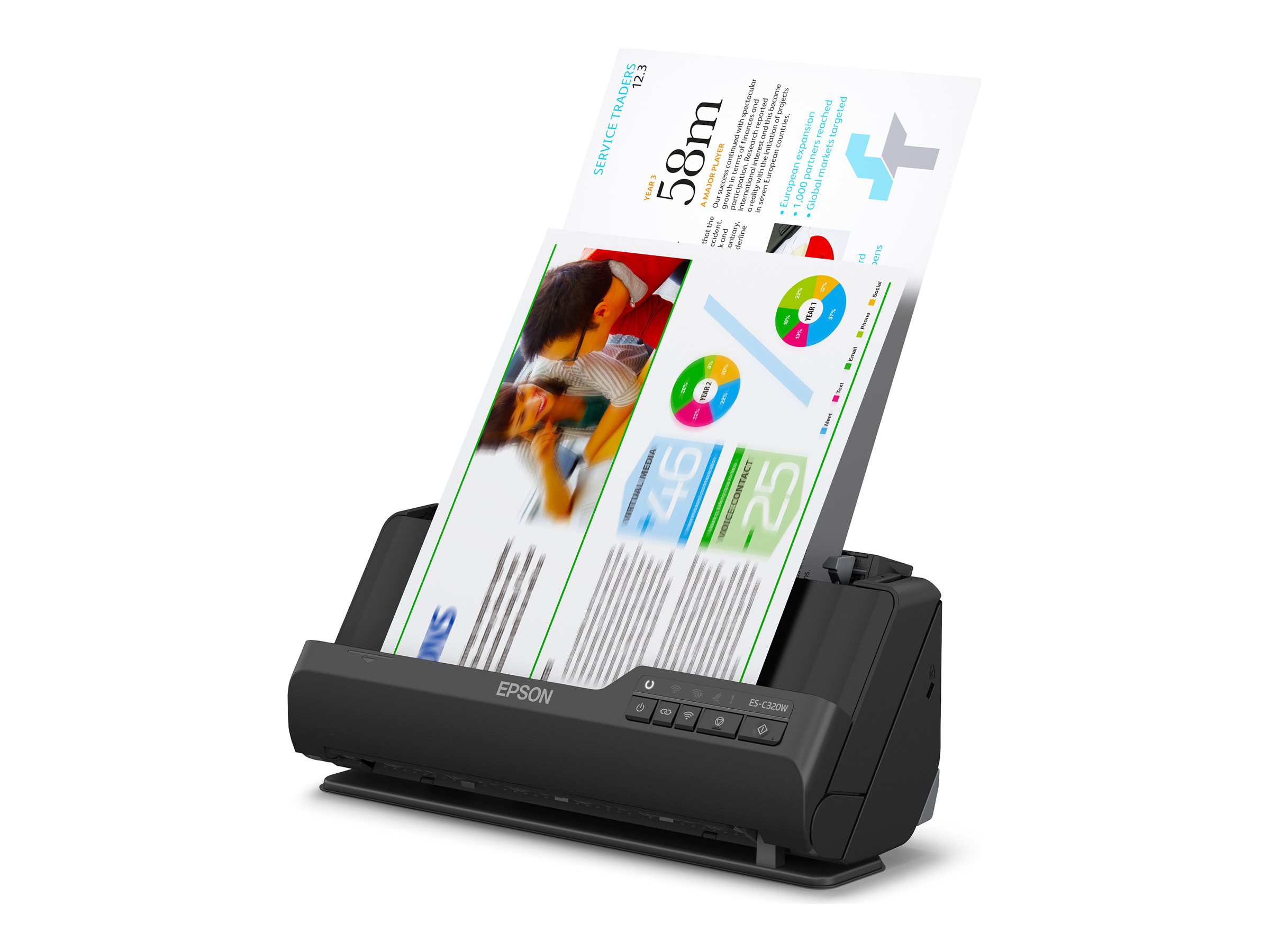 EPSON ES-C320W Dokumentenscanner