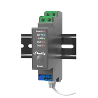 Shelly Pro 2 -Relais fuer Hutschiene - Max. 25A - WLAN&LAN&Bluetooth Shelly Pro 2 -Relais fuer Hutschiene - Max. 25A - WLAN&LAN&Bluetooth