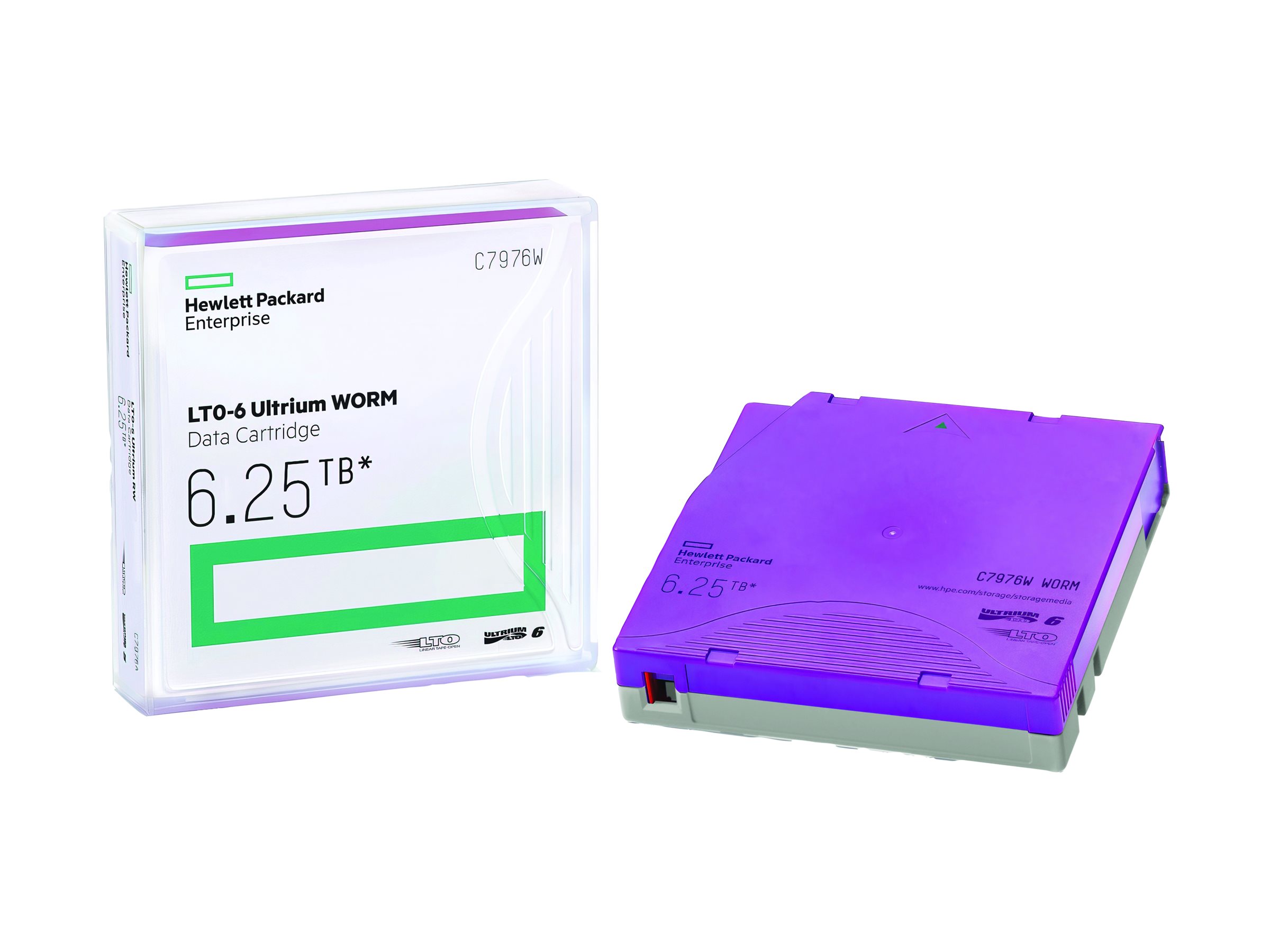 HP LTO6 2.5/5.25TB MP WORM