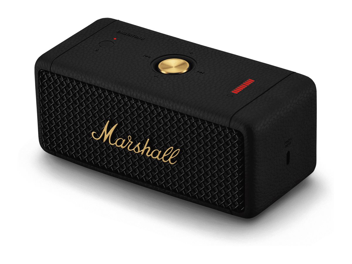 Marshall Emberton II Black and Brass Marshall Emberton II Black and Brass