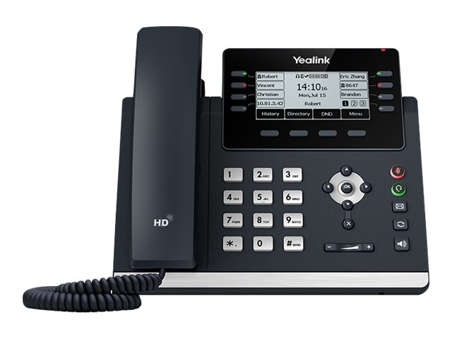 Yealink SIP-T43U SIP-IP-Telefon PoE Business Yealink SIP-T43U SIP-IP-Telefon PoE Business