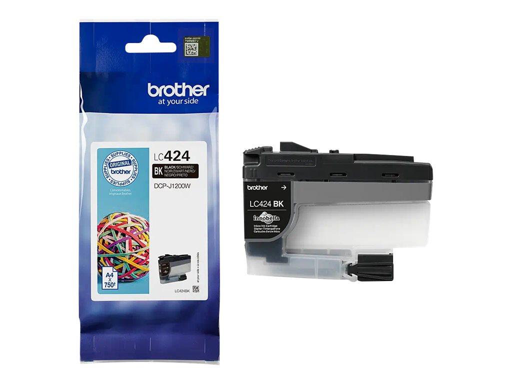 Brother Tinte LC-424BK schwarz