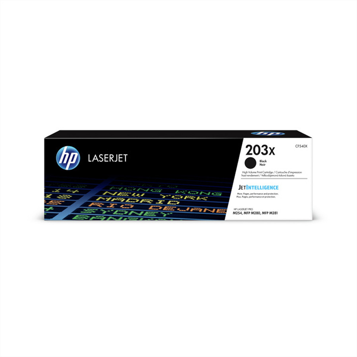 HP 203X Original Black LaserJet Toner Cartridge HP 203X Original Black LaserJet Toner Cartridge