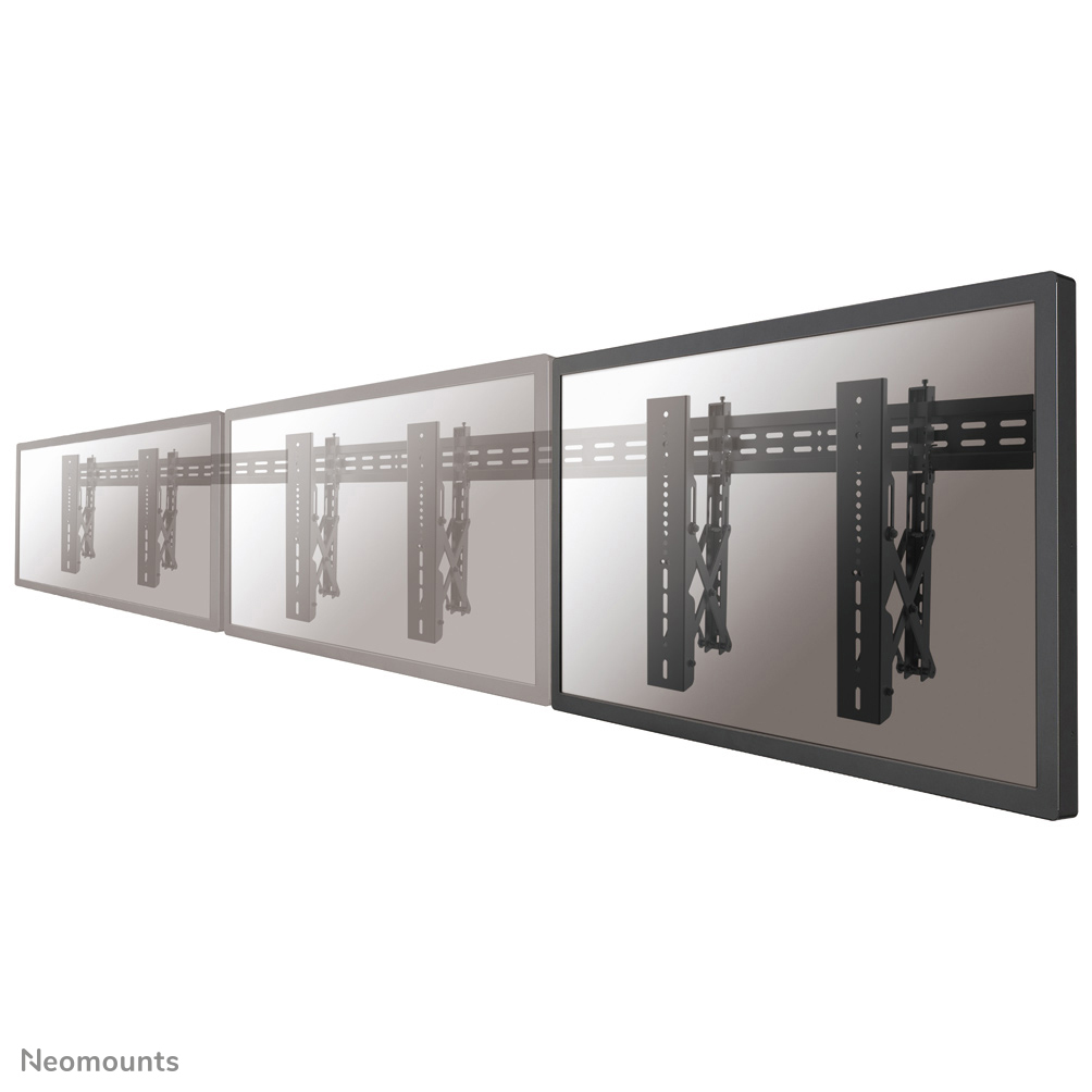 NEOMOUNTS VW1000 Videowall Wandhalterung Fix 81,28190,5cm 3275Zoll max 50kg VESA bis 600x400 Abstand zur Wand 520cm Wa