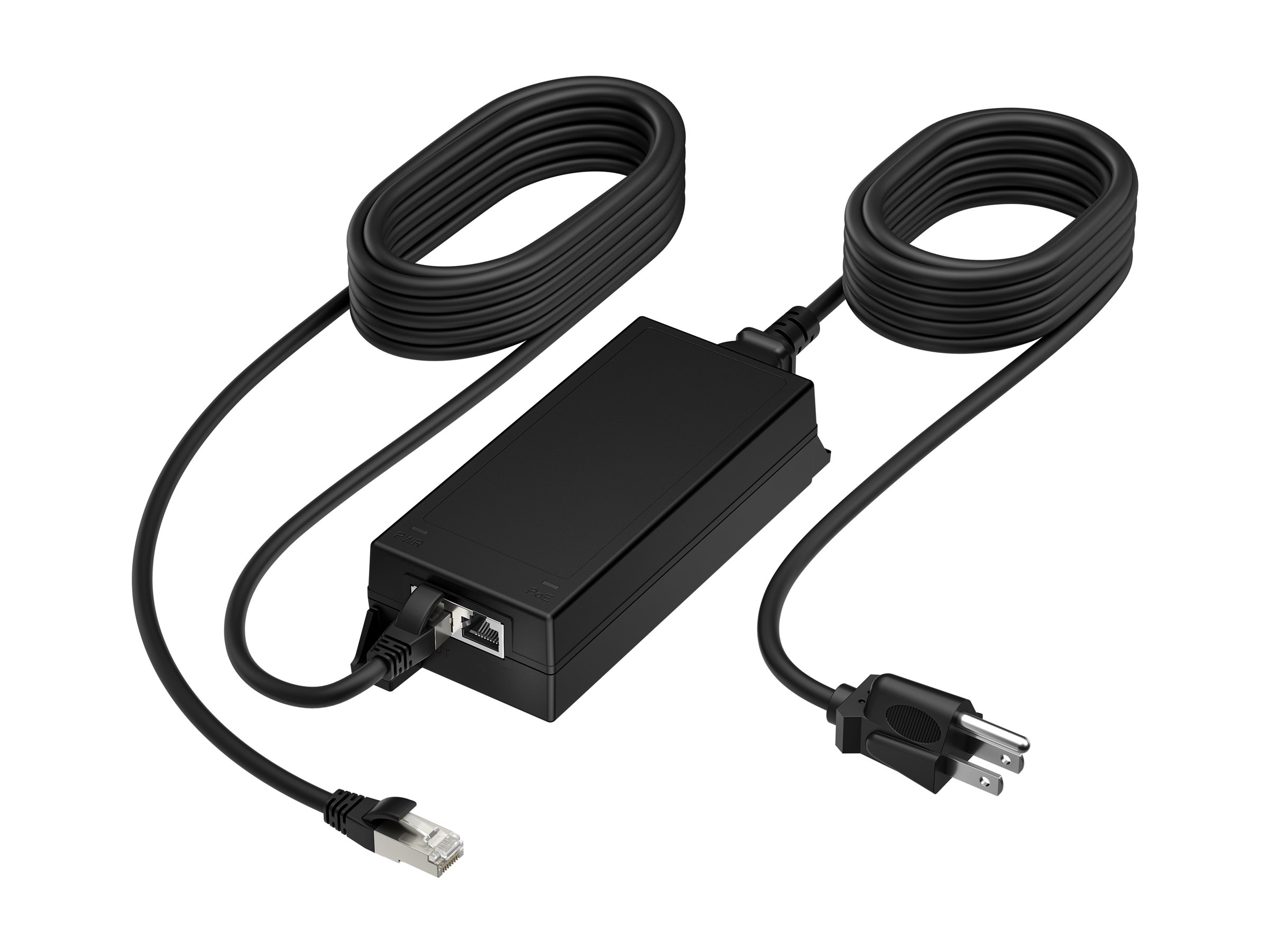 HP Poly PoE 65W 25G Adapter with 3,66m CAT6A Cable and Power Cord EMEA INTL English Loc Euro plug