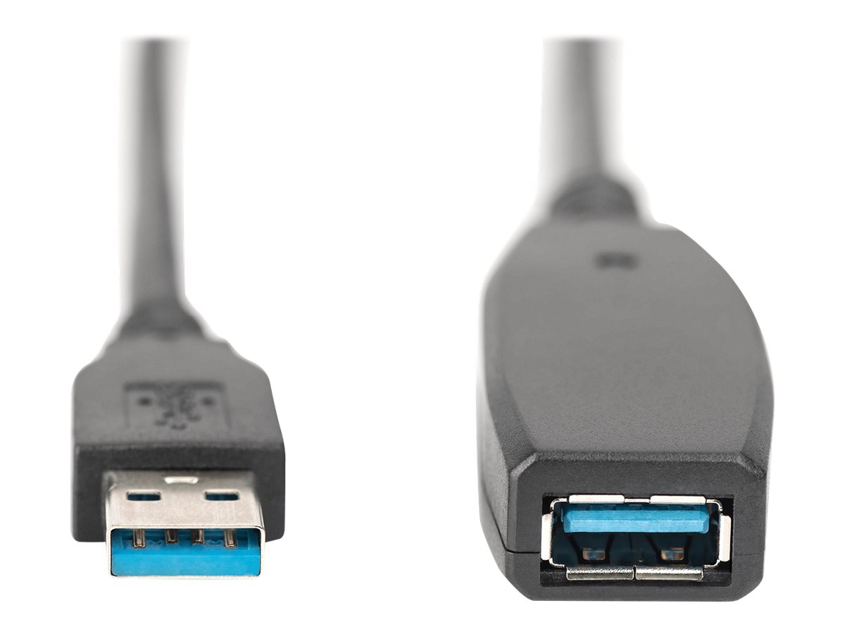 DIGITUS Aktives USB 3.0 Verlängerungskabel, 10m