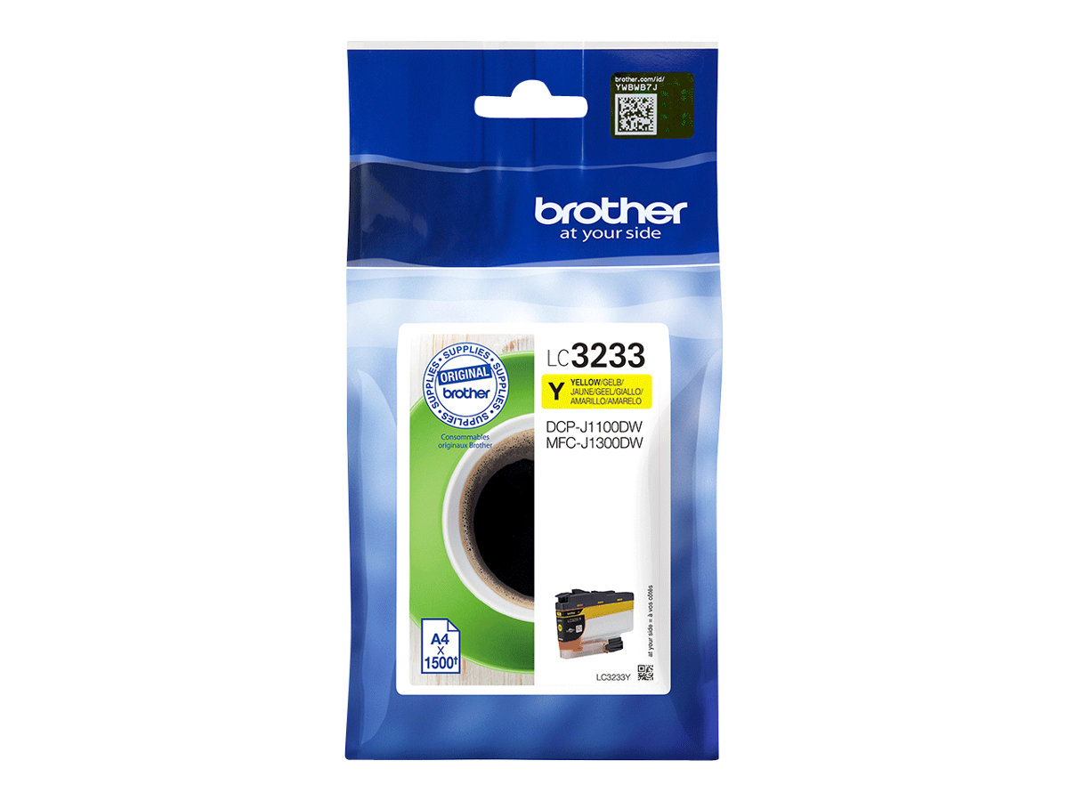 LC3233Y BROTHER MFC Tinte yellow 1500 LC3233Y BROTHER MFC Tinte yellow 1500