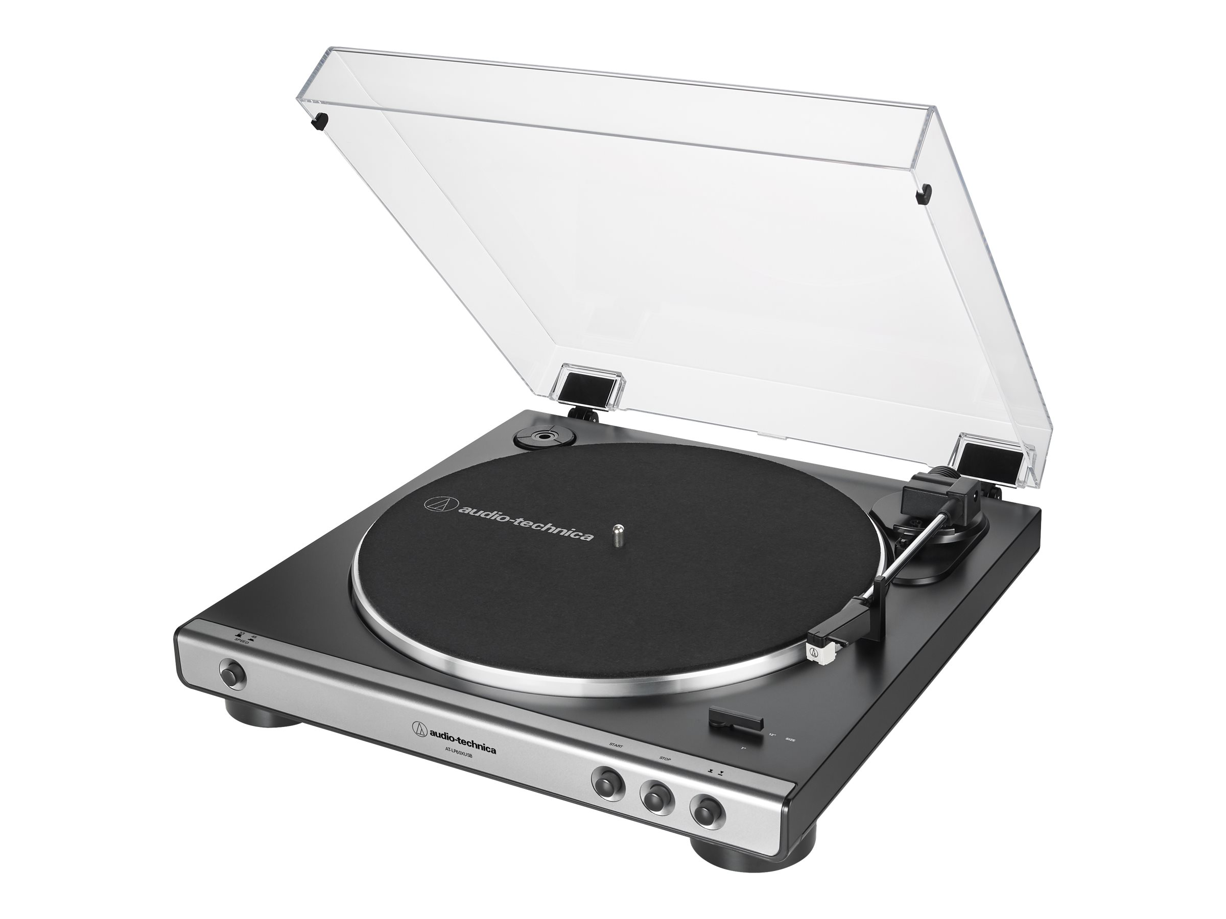 Audio Technica ATLP60XUSB Plattenspieler gunmetal