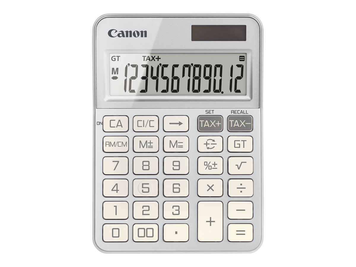 Canon KS-125KB-SL Tischrechner silber Canon KS-125KB-SL Tischrechner silber