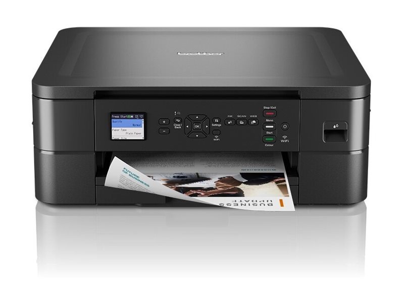 brother DCP-J1050DW 3 in 1 Tintenstrahl-Multifunktionsdrucker schwarz