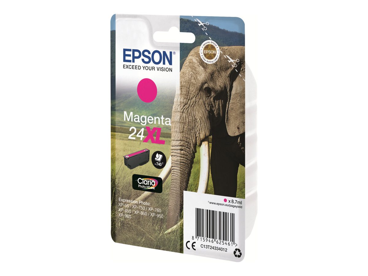 C13T24334012 EPSON XP Tinte magenta HC