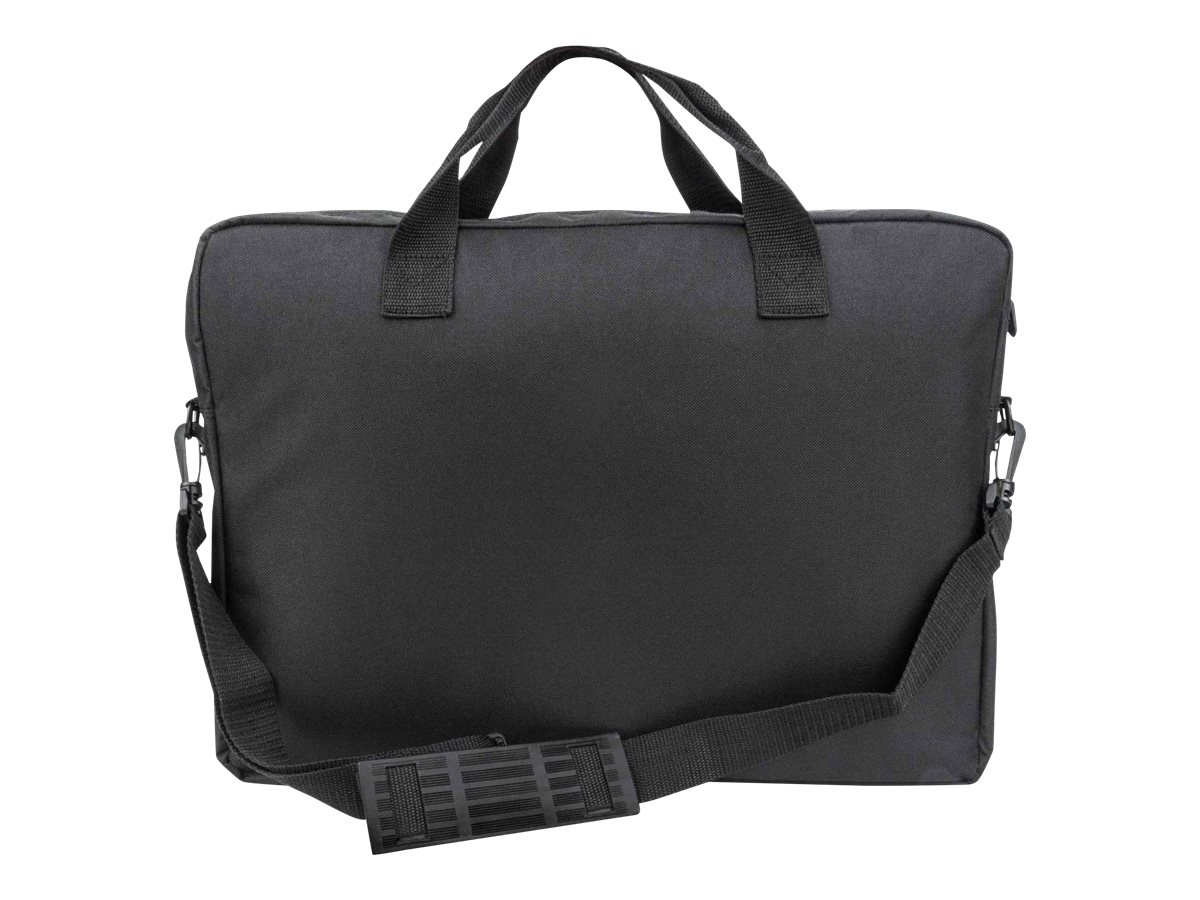 MANHATTAN Notebook Tasche London Top Load geeignet fuer die meisten Notebooks bis zu 43,94cm 17,3Zoll schwarz