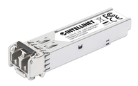 INTELLINET Gigabit SFP-Modul / Mini-GBIC Transceiver für LWL-Kabel 1000Base-SX LC Multimode-Port 550 m HPE-kompatibel silber INTELLINET Gigabit SFP-Modul / Mini-GBIC Transceiver für LWL-Kabel 1000Base-SX LC Multimode-Port 550 m HPE-kompatibel silber