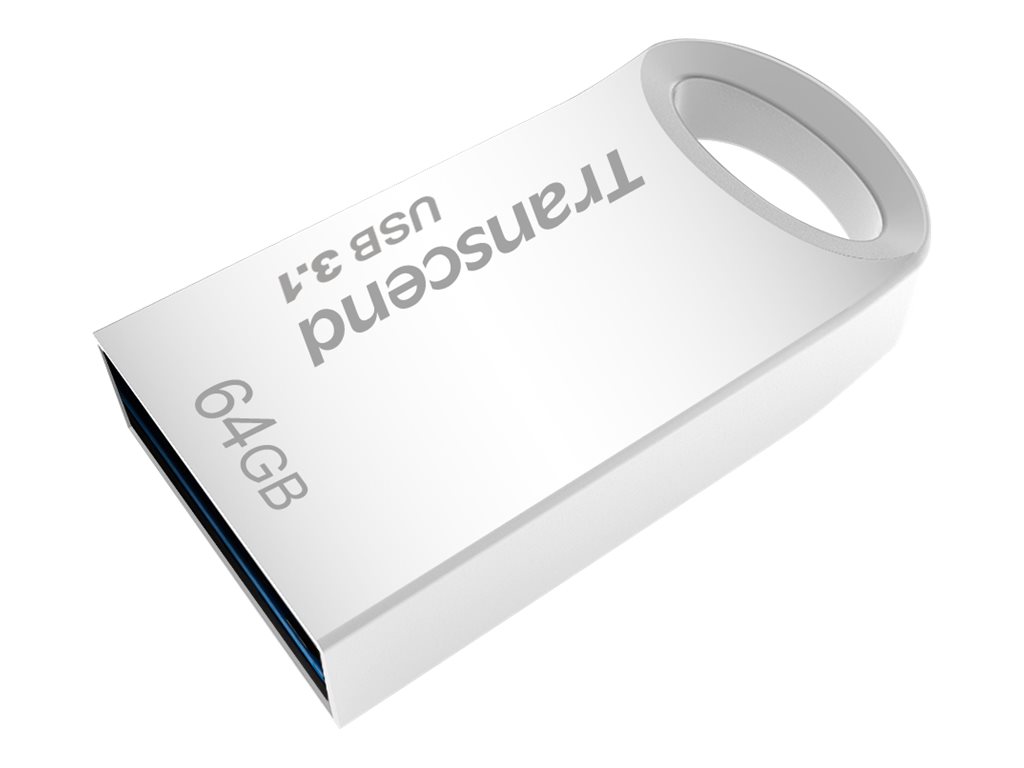 TRANSCEND JetFlash 710S 64GB USB 3.1 Gen 1 R90MB/s COB Flash Drive silber