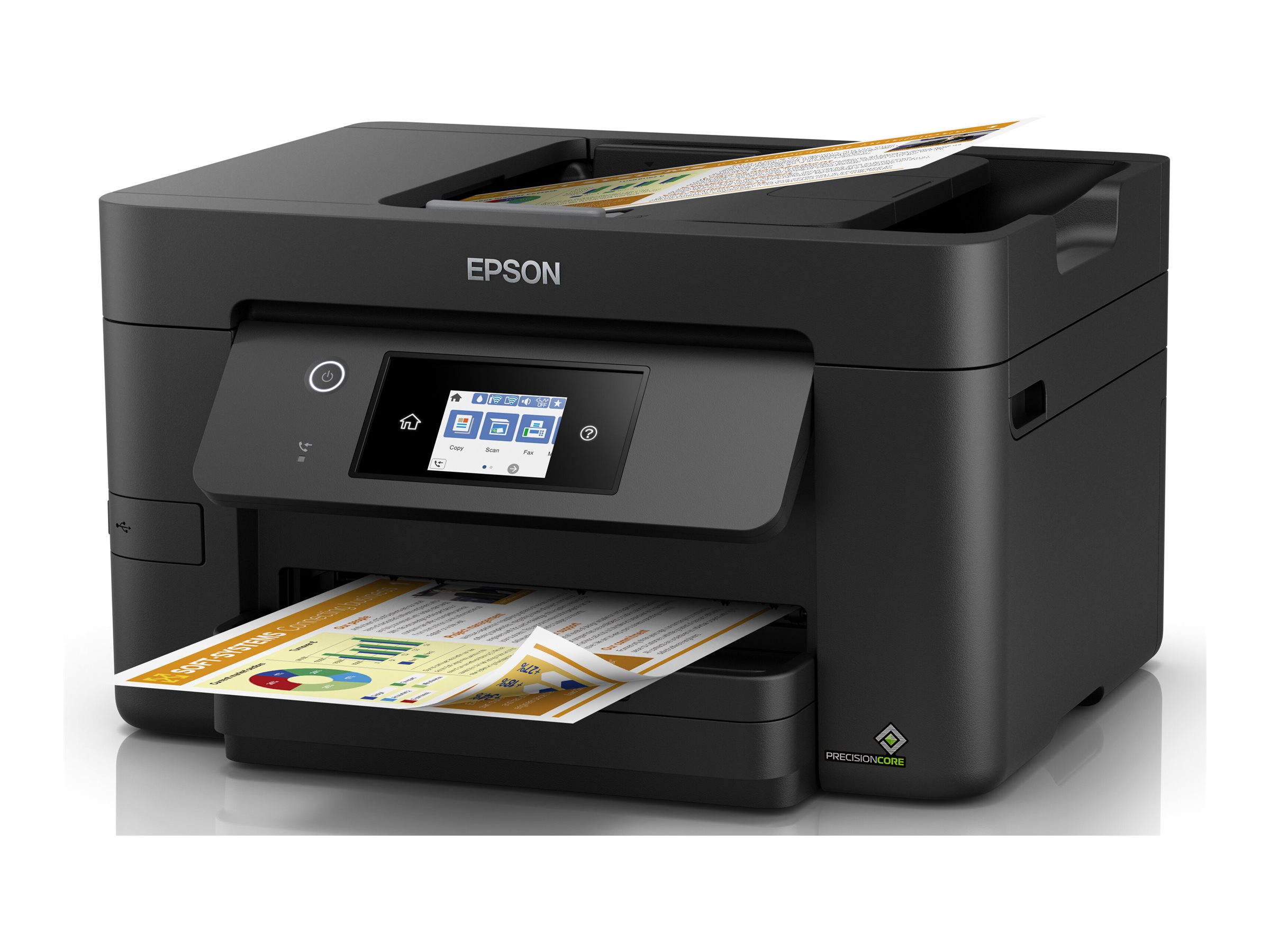 EPSON WorkForce Pro WF-3820DWF 4 in 1 Tintenstrahl-Multifunktionsdrucker schwarz