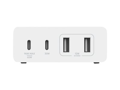 108W 4-Port GaN, 2x USB-C, 2x USB-A, 2m Netzkabel, weiss 108W 4-Port GaN, 2x USB-C, 2x USB-A, 2m Netzkabel, weiss