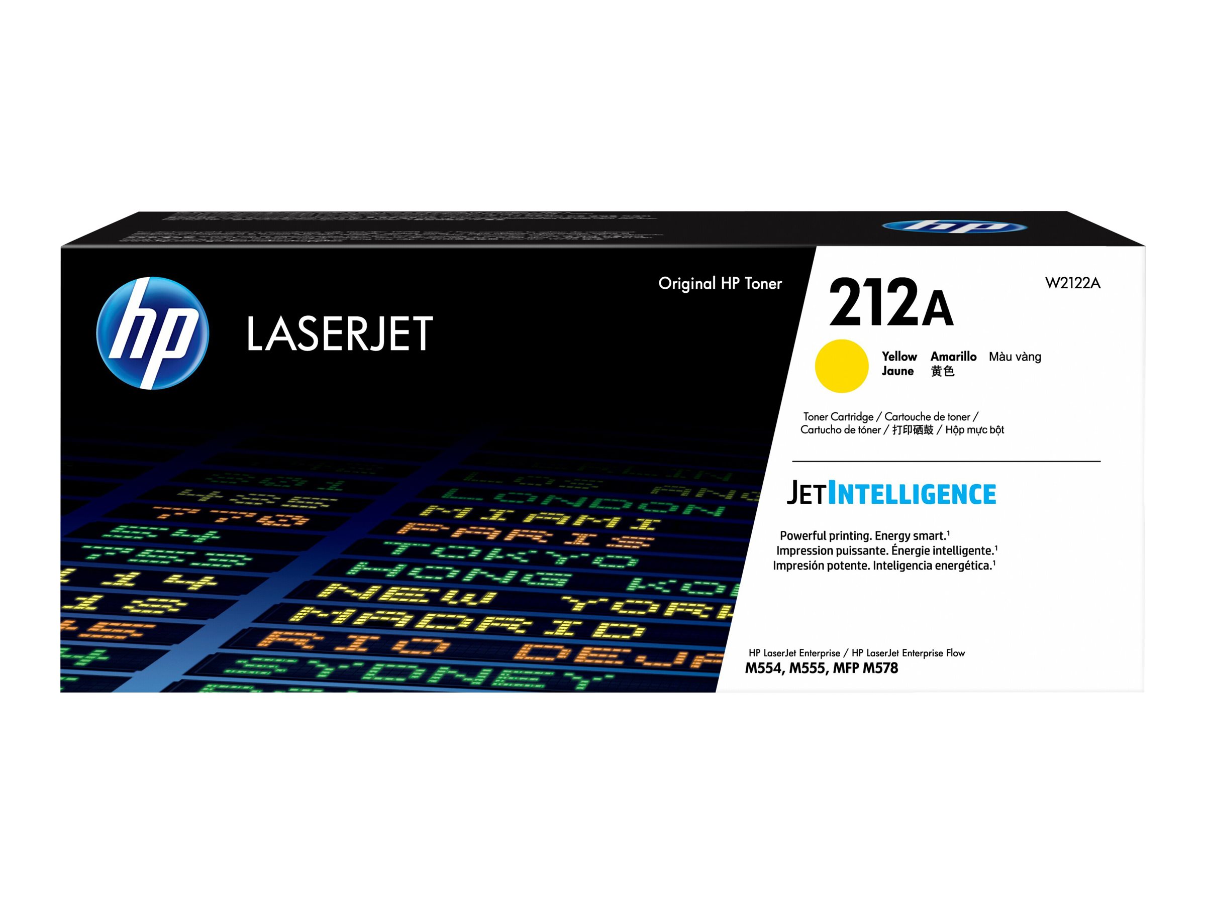 HP 212A (W2122A) gelb Tonerkartusche