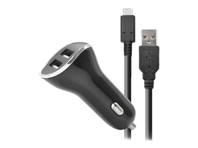 LEXIP X STEELPLAY Car Charger with 2 USB Ports 26A 2m Charge Cable Switch