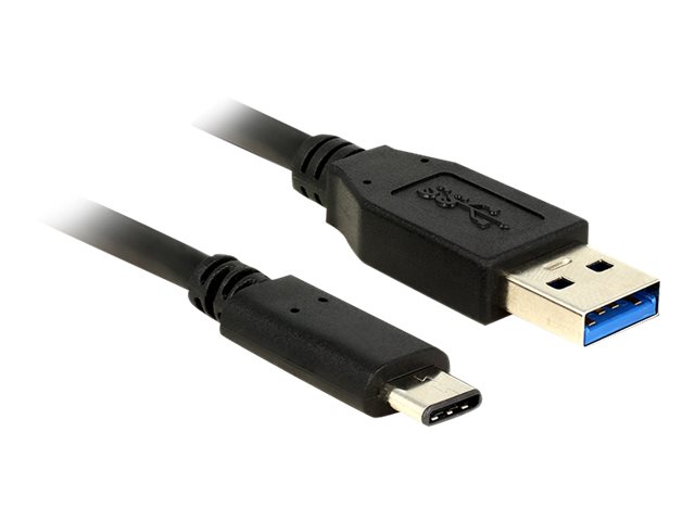 Delock Kabel USB 3.1 Gen 2 USB A Stecker > USB Type-C 1 m schwarz Delock Kabel USB 3.1 Gen 2 USB A Stecker > USB Type-C 1 m schwarz