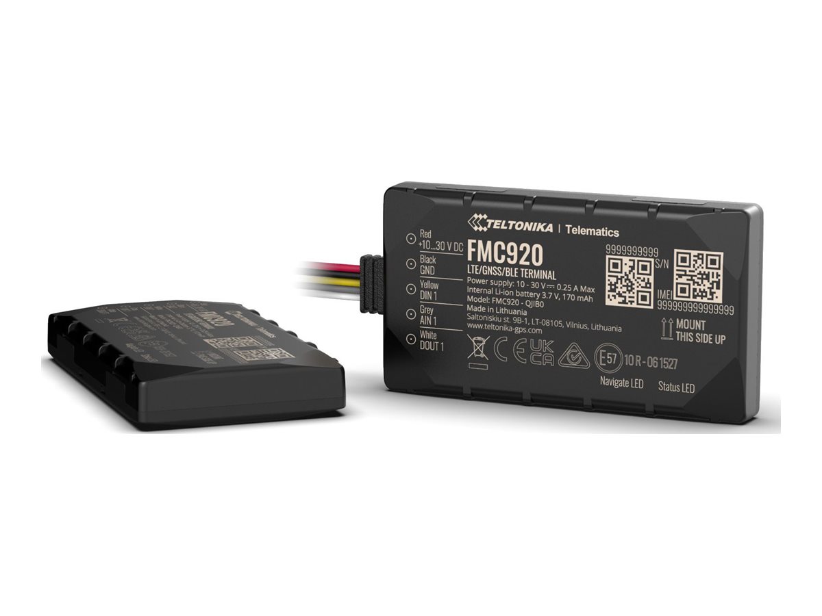 TELTONIKA TELEMATICS FMC920 4G LTE Cat 1 Tracker Quectel EMEA