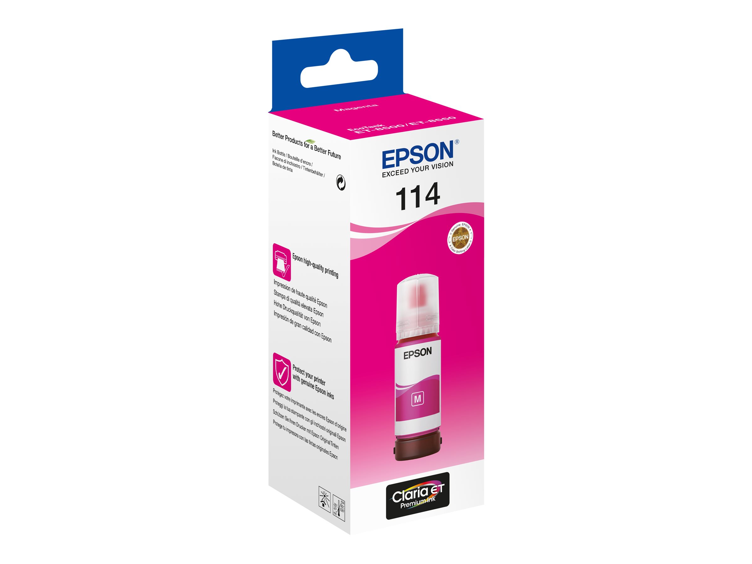 C13T07B340 EPSON ET114 EcoTank Tinte C13T07B340 EPSON ET114 EcoTank Tinte