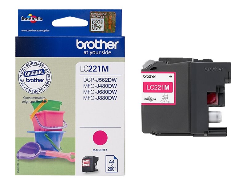 brother LC-221M  magenta Druckerpatrone