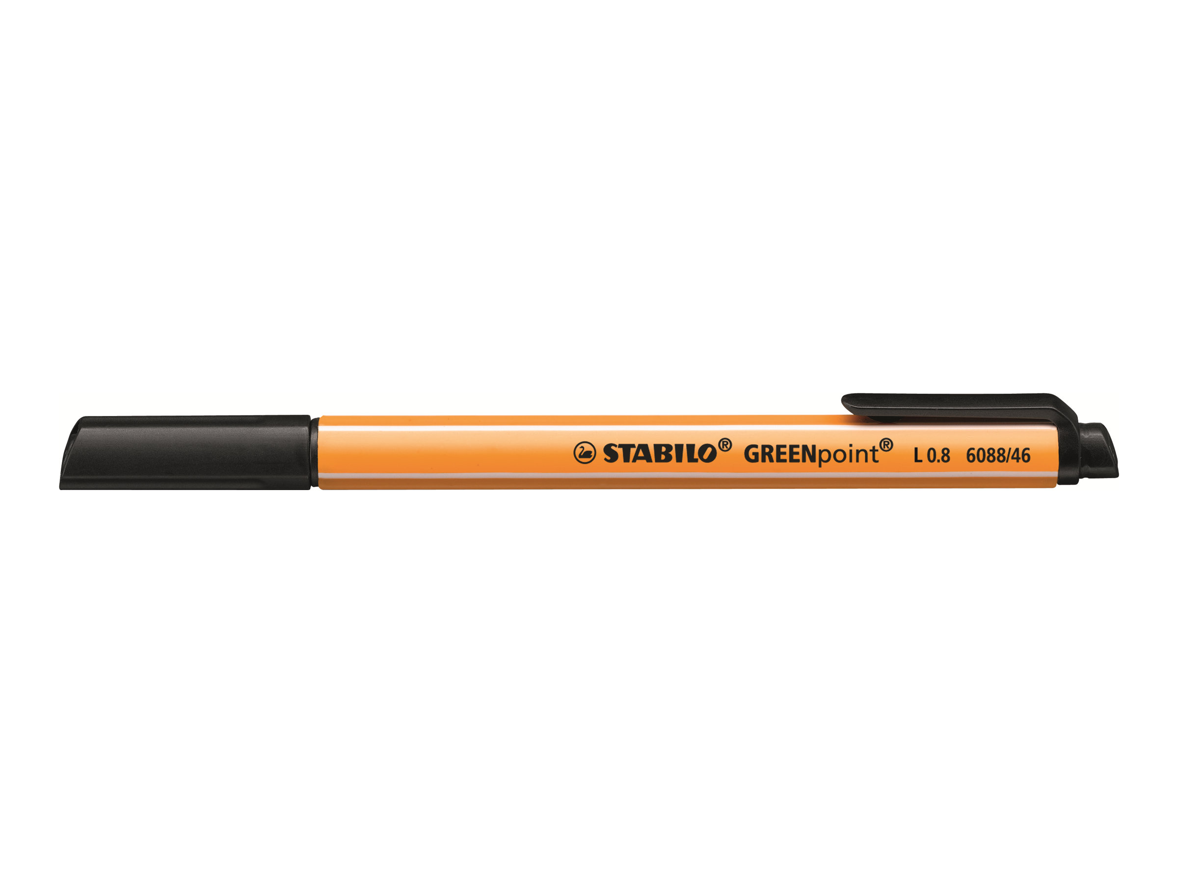 STABILO GREENpoint Filzstift schwarz, 1 St.