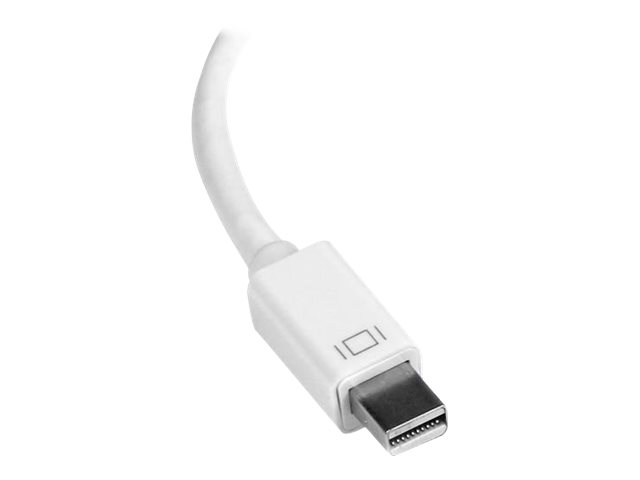 StarTech.com Mini DisplayPort auf HDMI 4k @ 30Hz Adapter - DP 1.2 zu HDMI Audio Video Konverter für MacBook Pro / Air - Weiß - Videokonverter - weiß