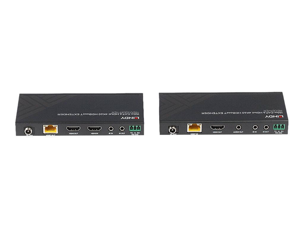 LINDY 150m Cat.6 HDMI 4K60 HDBaseT Extender LINDY 150m Cat.6 HDMI 4K60 HDBaseT Extender