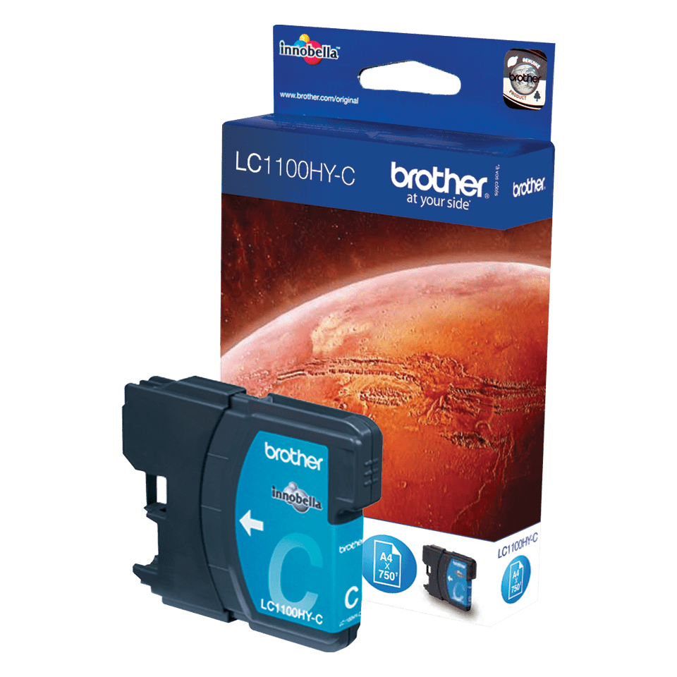 Brother LC1100HYC Patrone Cyan