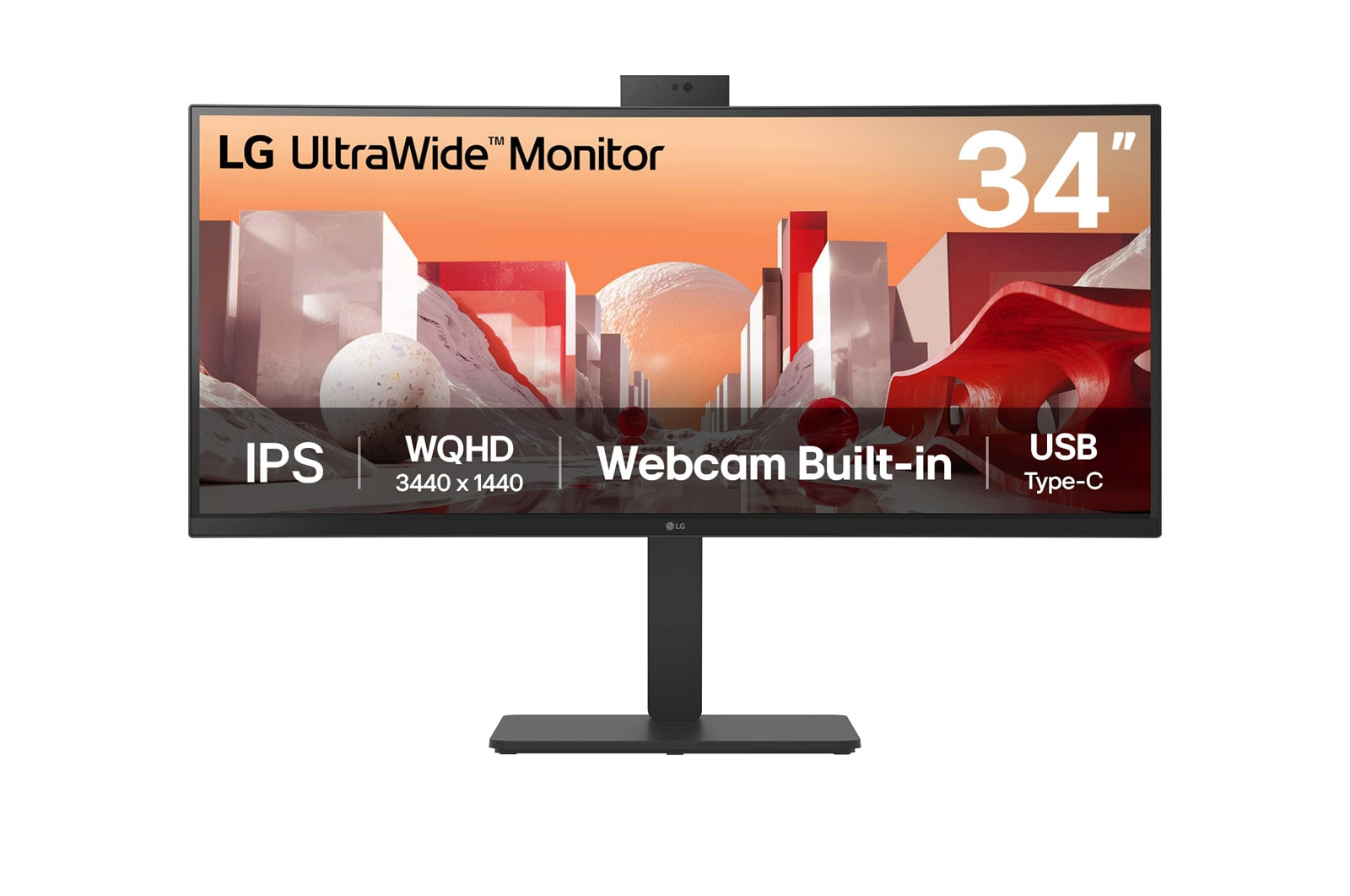 86,72cm34 3440x1440 LG 34BA85QEB 219 WQHD IPS Curved 5ms 60Hz HDR10 HDMI DP USBC Speaker