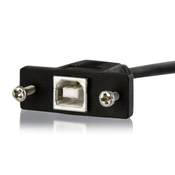 StarTech.com Panel Mount USB B to B 3 ft