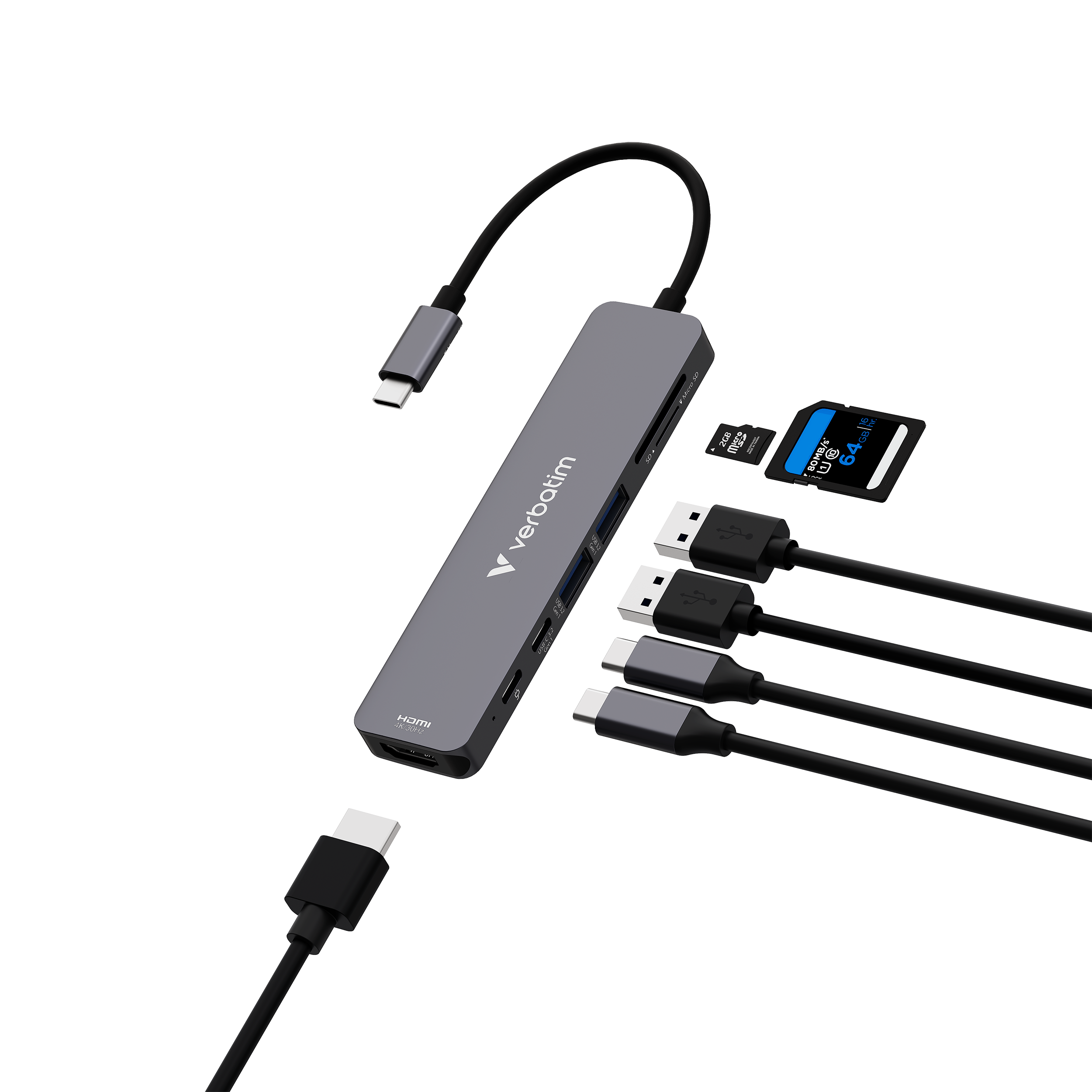 verbatim MultiportAdapter Essentials 32158