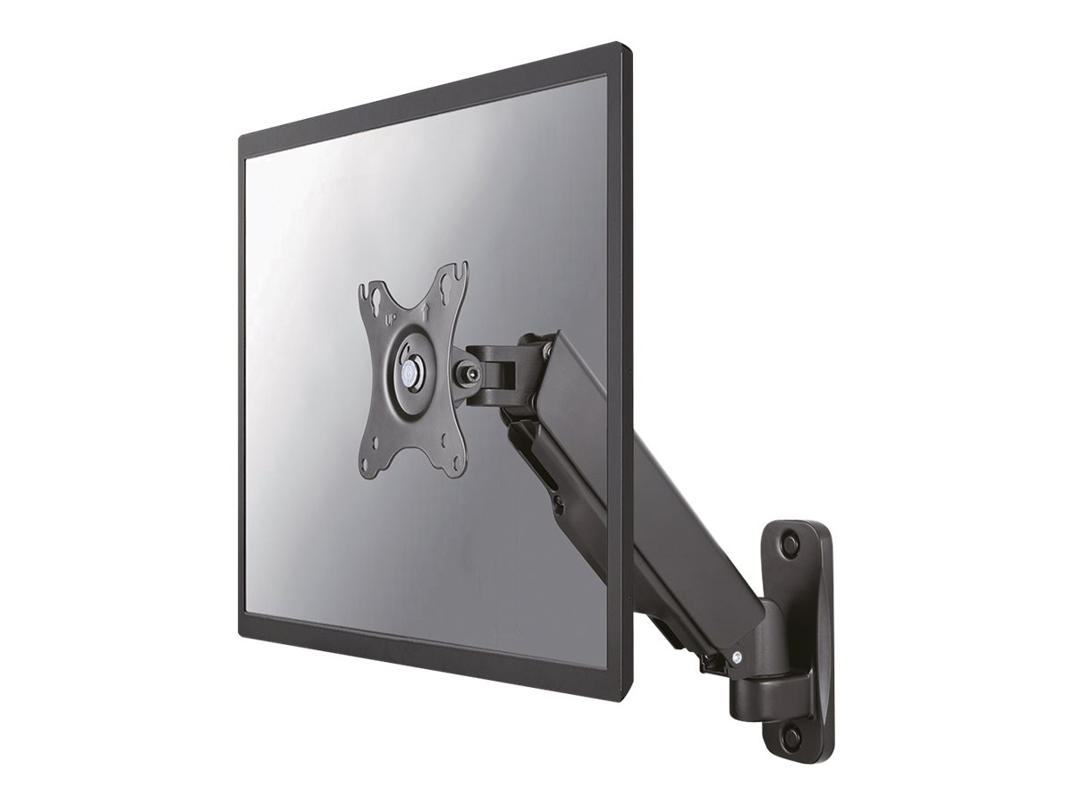 NEOMOUNTS wall mounted gas spring monitor arm 2 pivots VESA 100x100 NEOMOUNTS wall mounted gas spring monitor arm 2 pivots VESA 100x100