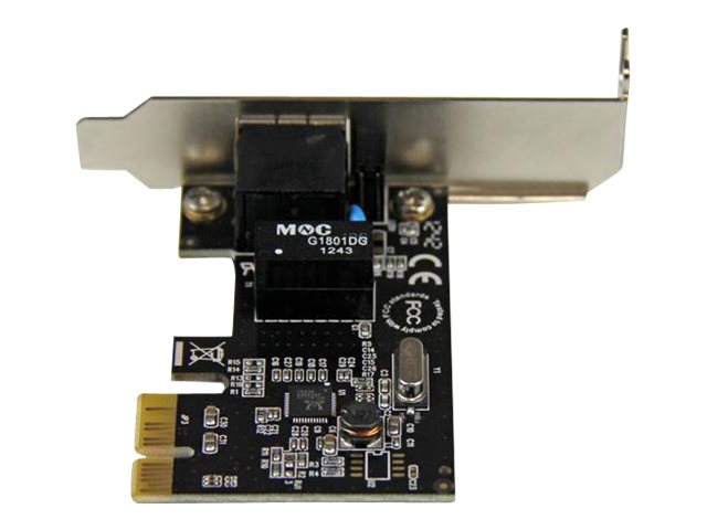 StarTech.com Gigabit Ethernet PCI Express Low Profile Netzwerkkarte - PCIe Server NIC Netzwerkadapter 10 / 100 / 1000 Mbit/s - Netzwerkadapter - PCIe - Gigabit Ethernet x 1