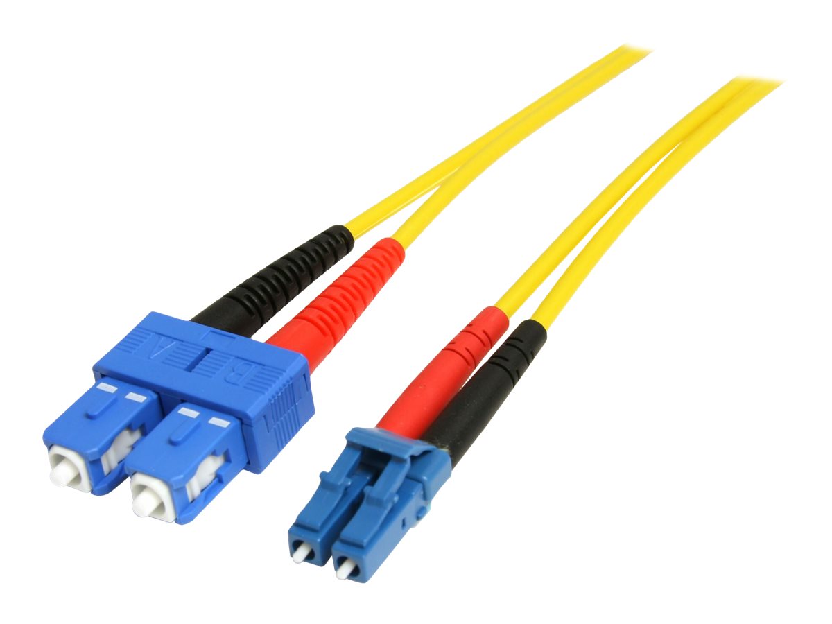 STARTECH.COM 7m Singlemode 9/125 Duplex LSZH LC auf SC OS1 LWL / Glasfaser-Netzwerkkabel - Gelb STARTECH.COM 7m Singlemode 9/125 Duplex LSZH LC auf SC OS1 LWL / Glasfaser-Netzwerkkabel - Gelb