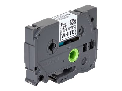 TZES211 BROTHER PTOUCH 6mm WEISS-SCHW
