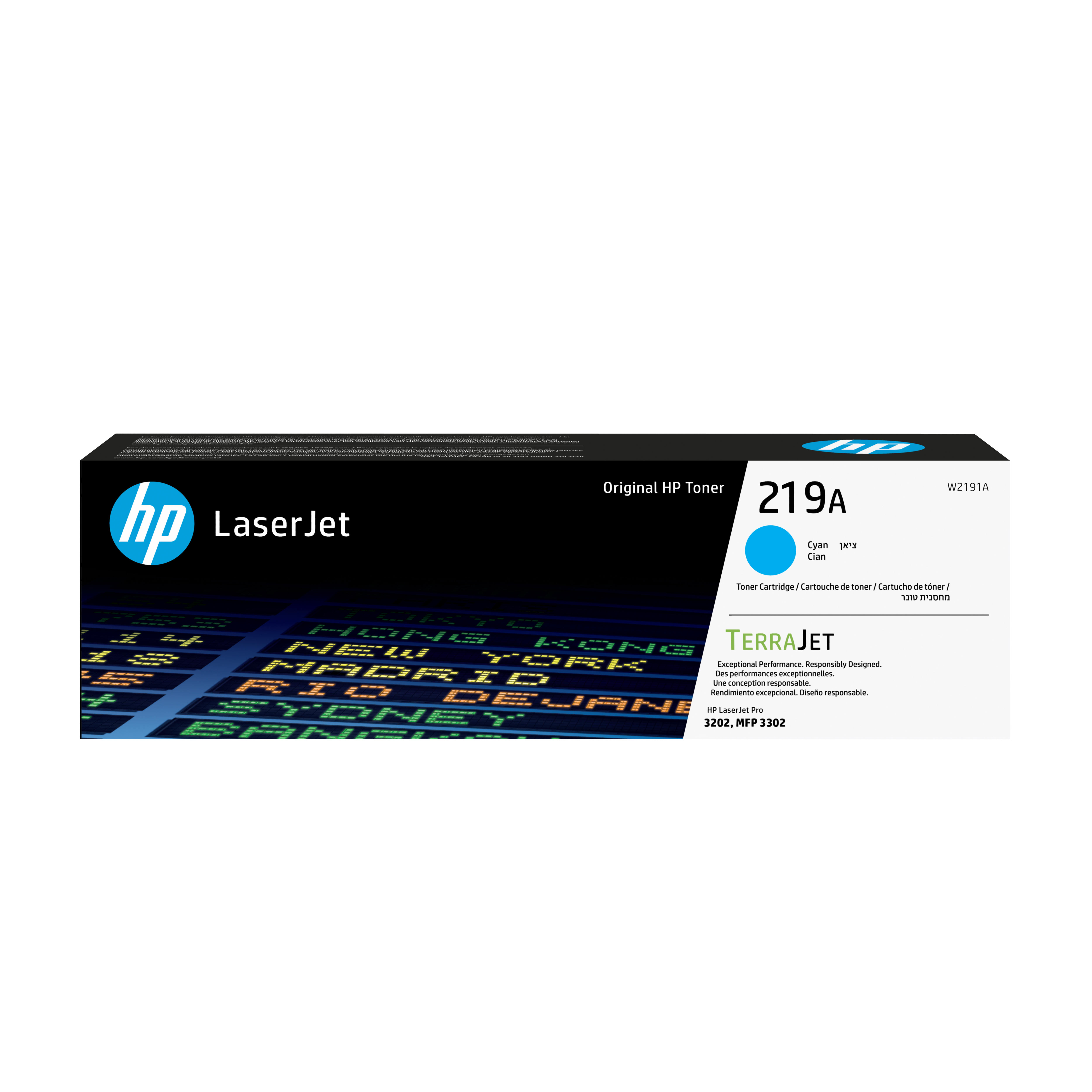 HP 219A W2191A cyan Tonerkartusche