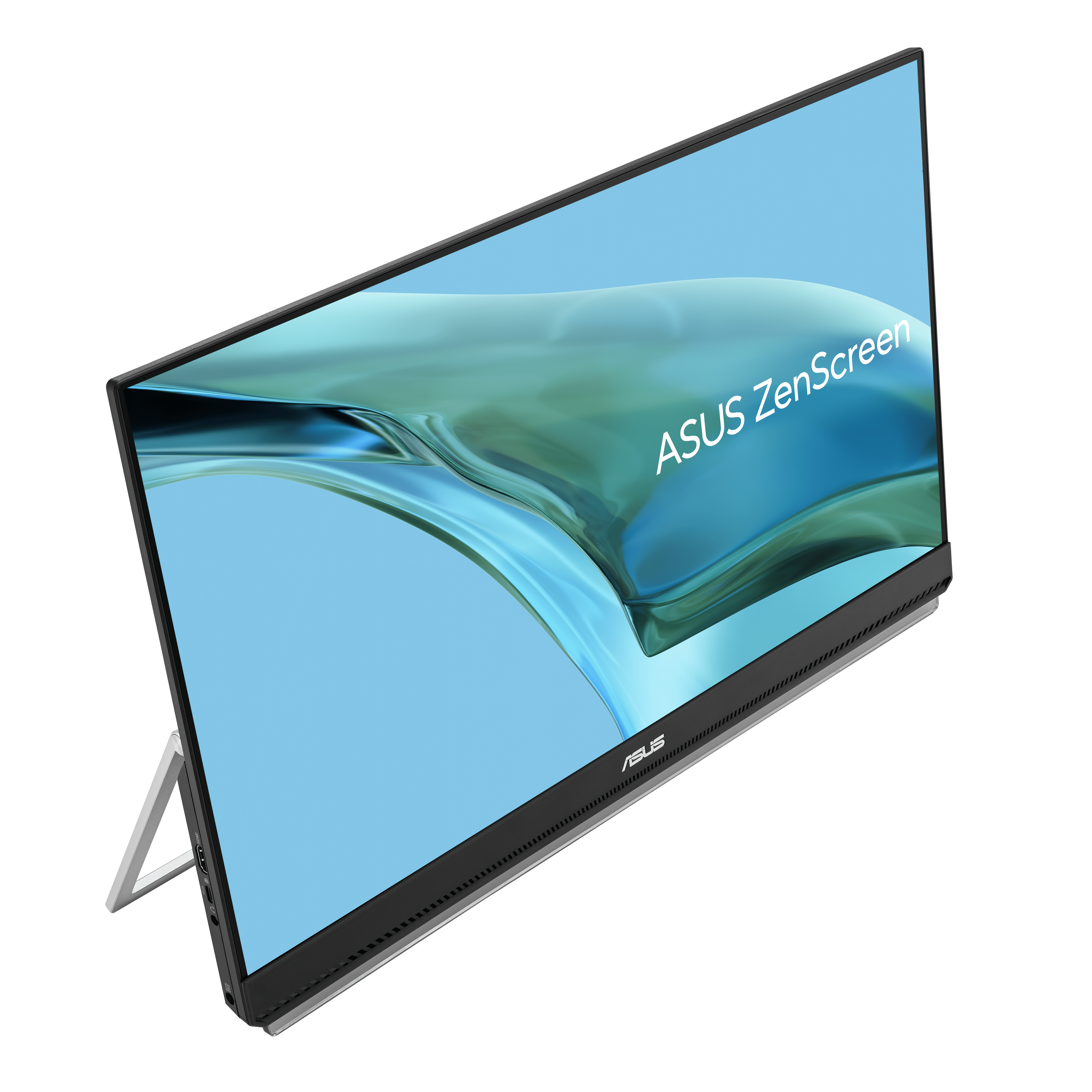 ASUS ZenScreen MB249C 60,96cm 24Zoll portable Monitor Full HD 1920x1080 60W FreeSync IPS Panel 169 Speaker USB TypeC HDMI