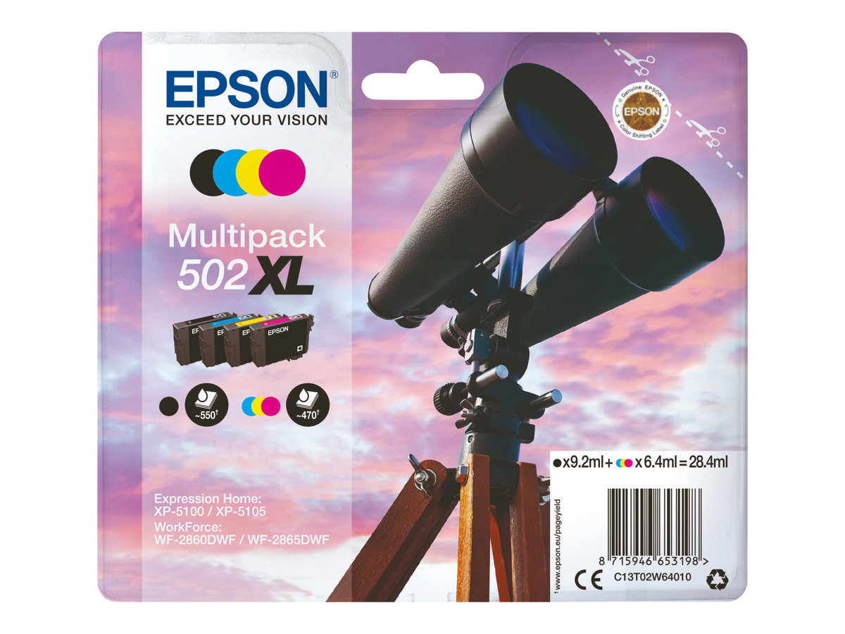 C13T02W64010 EPSON XP Tinte (4) cmyk HC C13T02W64010 EPSON XP Tinte (4) cmyk HC