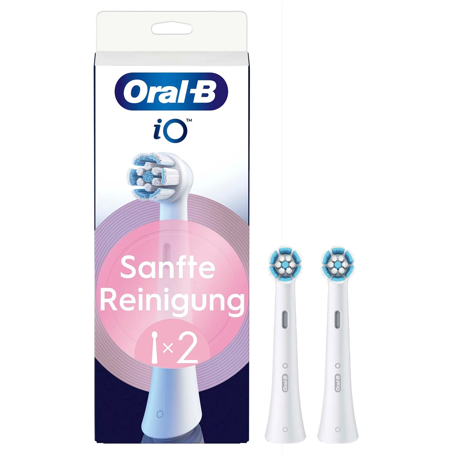 Braun Oral-B iO Sanfte Reinigung Zahnbürstenaufsätze